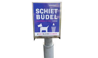 Hundekotbeutelspender Knyphausen-/Luciusstraße