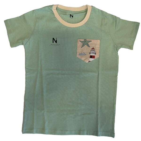 Kinder-T-Shirt "Norderney" hellgrün