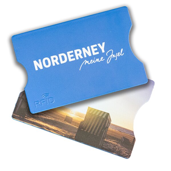 "Norderney meine Insel" Scheckkartenhülle