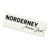 "Norderney meine Insel"-Schriftzug Aufkleber
