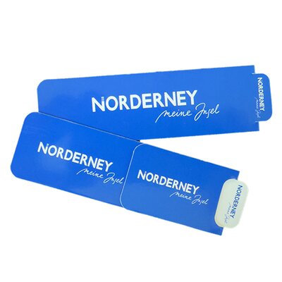 &quot;Norderney meine Insel&quot; - magnetisches Lesezeichen