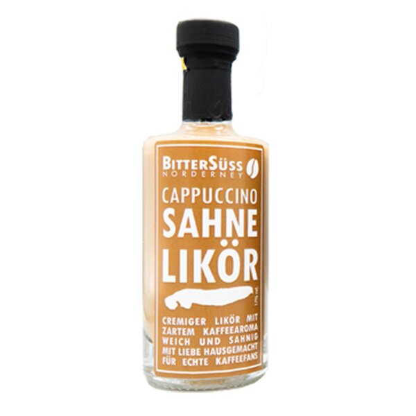 Cappuccino-Sahne-Likör von Bittersüß I 100ml