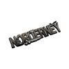 "NORDERNEY"-Schriftzug Magnet silber