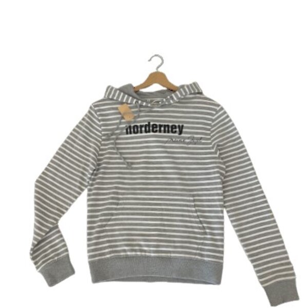 "Norderney meine Insel"- Hoodie mit Streifen