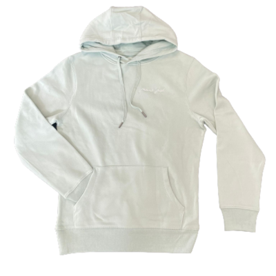 &quot;Norderney meine Insel&quot;- Hoodie in salbei