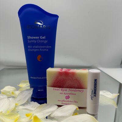 &quot;Beauty&quot;- Geschenkset mit Duschgel