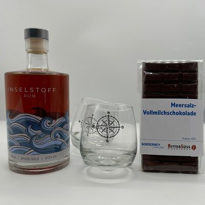 &quot;Genießer&quot;- Geschenkset mit Gläsern